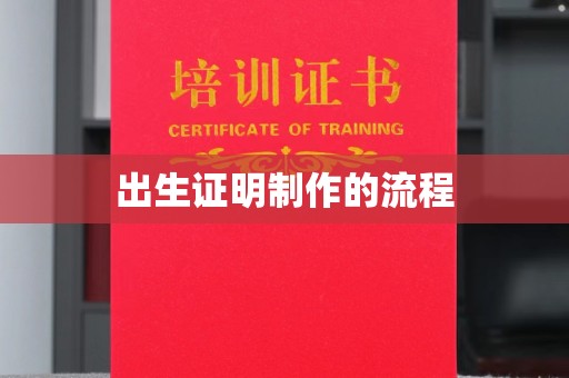 西咸出生证明制作的流程